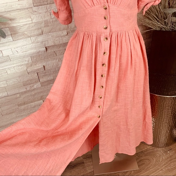 Free People NWT Love of My Life Midi Dress - Picture 10 of 11